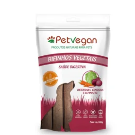 Bifinho PetVegan Vegetais - Cenoura, Espinafre e Beterraba para Cães - 300g
