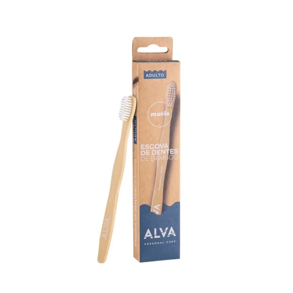 Embalagem da Escova de Dentes Bamboo Adulto - Alva