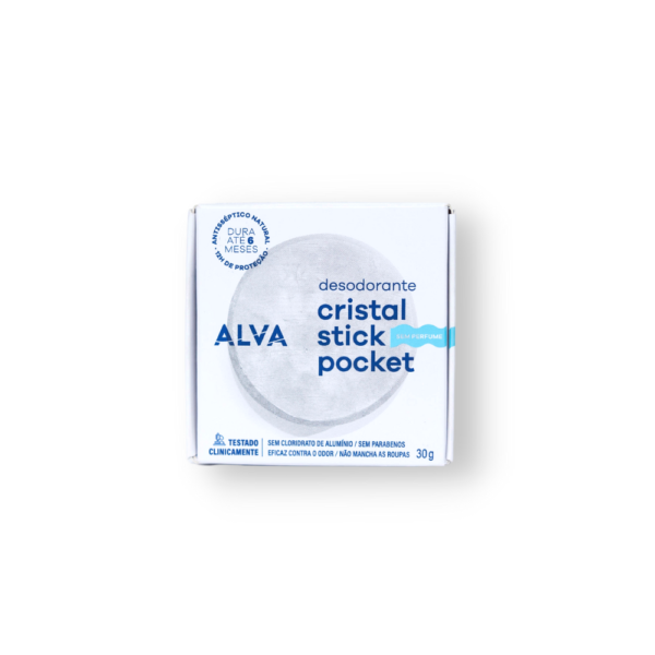 Desodorante Cristal Alva Pocket