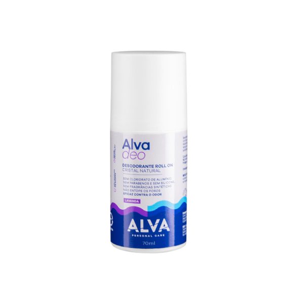 Desodorante Roll on Cristal Lavanda 60ml Alva