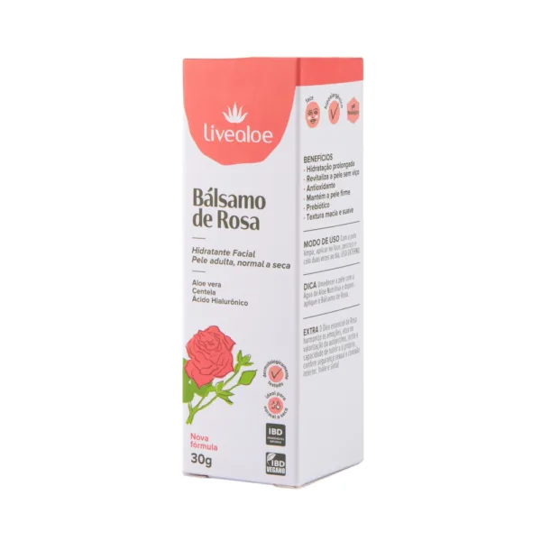 Balsamo de Rosa 30g - Livealoe