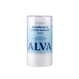 Embalagem do Desodorantes de Cristal 120g da Alva.