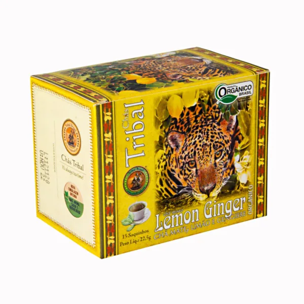 Chá Orgânico - Lemon Ginger - Tribal Brasil - Imagem 3