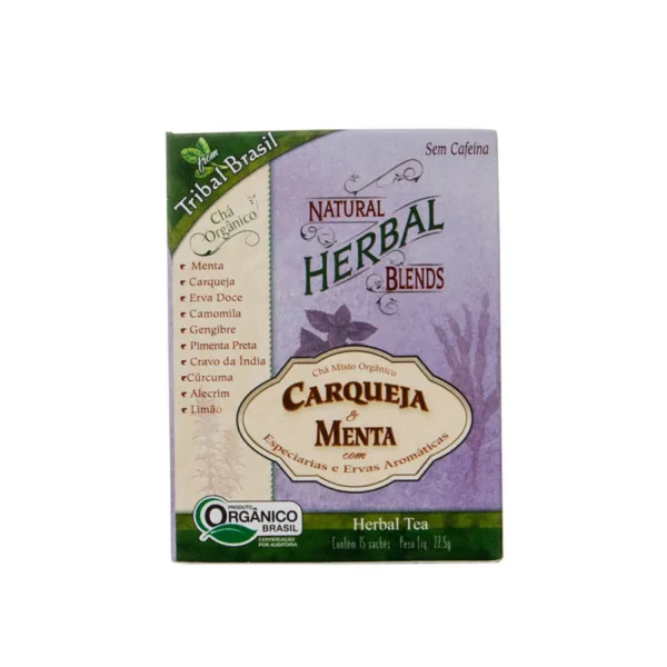 Chá Orgânico Carqueja e Menta