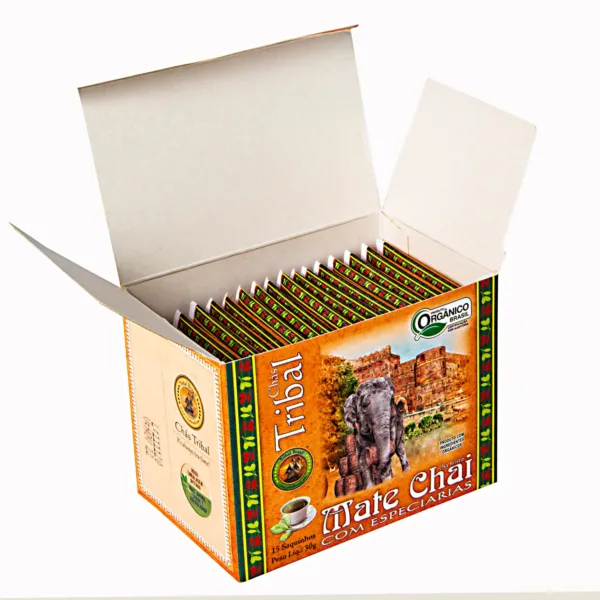 Chá Mate Chai Orgânico - Tribal Brasil