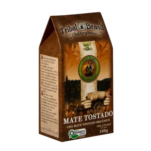 chá mate tostado orgânico tribal brasil