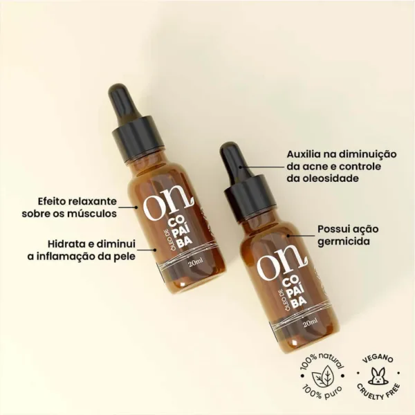 Óleo de Copaíba Orgânico 20 ml | Orgânico Natural – Anti-inflamatório & Cicatrizante - Imagem 2