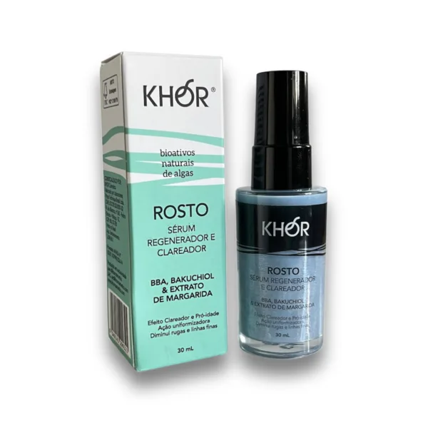 Sérum Facial Regenerador e Clareador