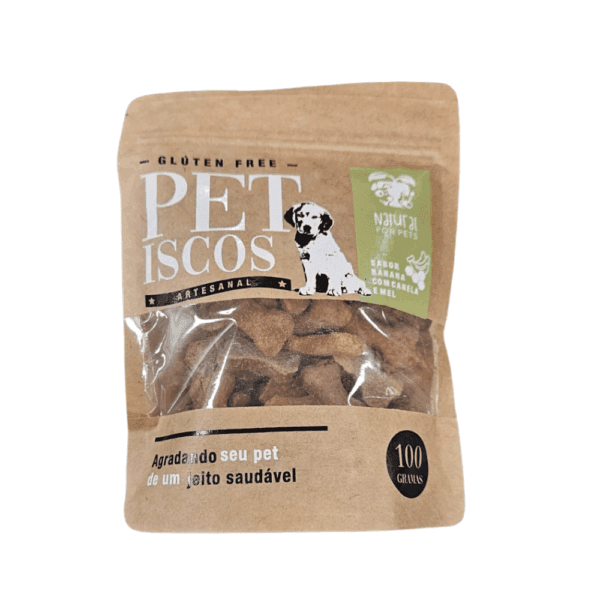 Petisco Artesanal - Banana com Canela - Natural for Pets